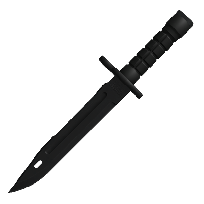 Roblox Item Prop Black Knife - Waist