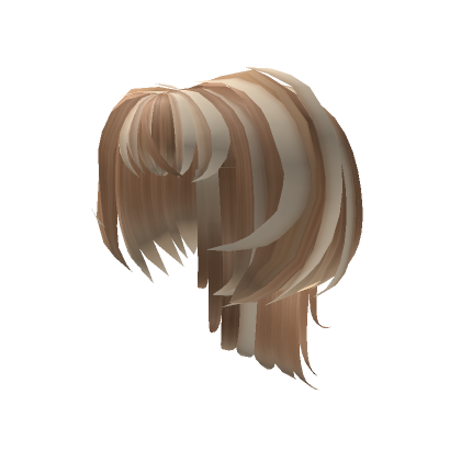Roblox Item Blonde & Brown Jellyfish Haircut