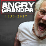 Angry grandpa memorial