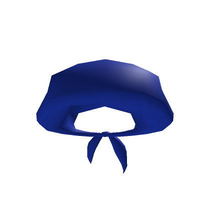 Head bandana [Plain Blue]