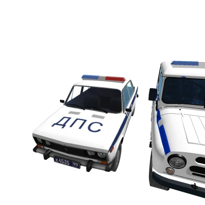 russian police car toy