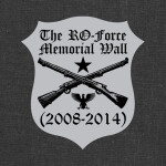 The RO-Force Memorial Wall