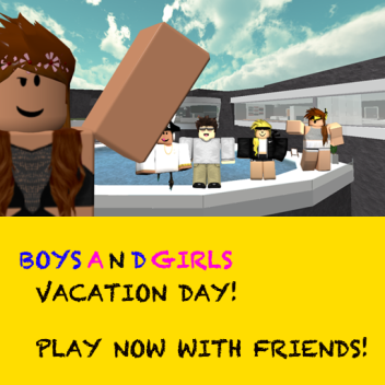 Girls And Boys Vacation Day 