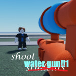 Shoot Students with water gun!!!