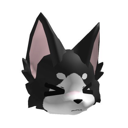 Flustered Black Kemono Cat Roblox Item - Rolimon's