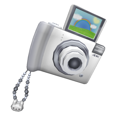 Roblox Item White 4k Digital Camera