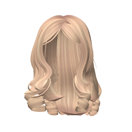 Sided Swept Anime Hair (blonde)'s Code & Price - RblxTrade