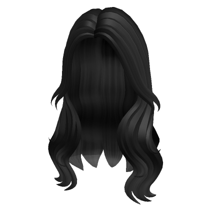 Black hair roblox on sale