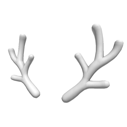 Roblox Item White Antlers