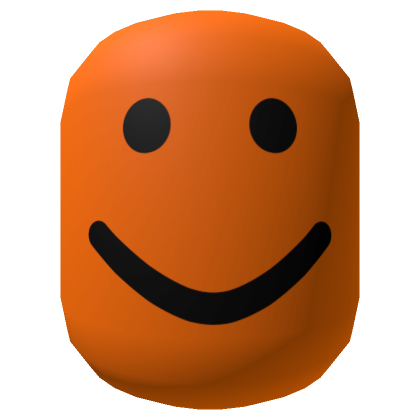 Roblox Item Orange Biggest Head Ever