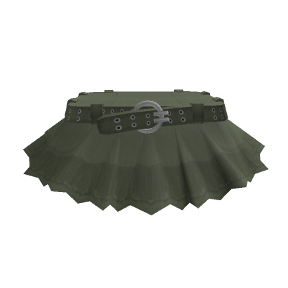 Green skirt shop roblox