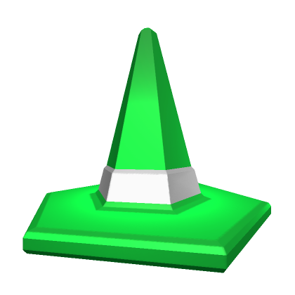 Roblox Item Neon green magic cone