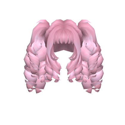 Customize your avatar with the Bubblegum Pink Harajuku Buns and