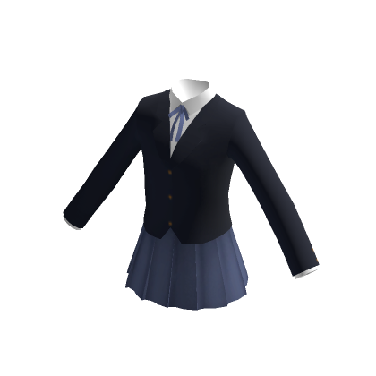 Roblox Item Navy Anime School Uniform III