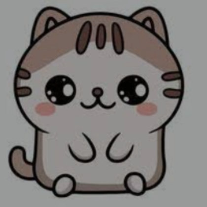 Cute Heart Cat PFP's Code & Price - RblxTrade