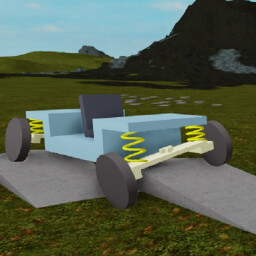 Vehicle suspension test - Roblox Game Cover