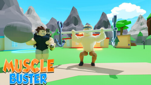 Muscular roblox character