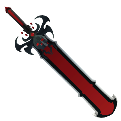 black and red sword