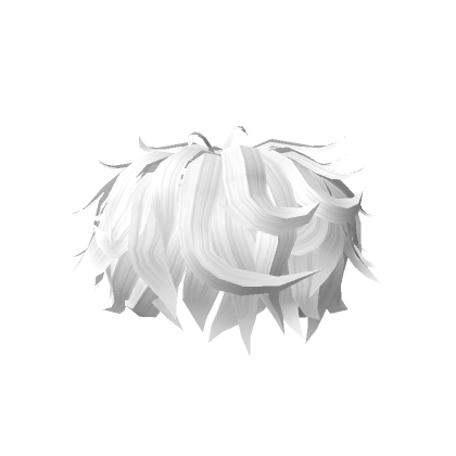 Black to White Messy Hair - Roblox