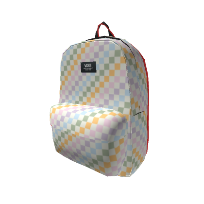 Vans Pastel Checkerboard Old Skool Backpack Roblox Item Rolimon s