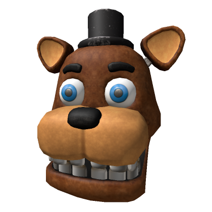Freddy Bear Animatronic Head Hat | Roblox Item - Rolimon's