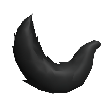 Black Mega Fluffy Tail | Roblox Item - Rolimon's