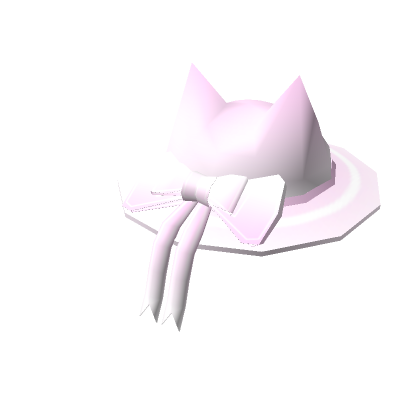 Cute Pink Cat Hat  Roblox Item - Rolimon's
