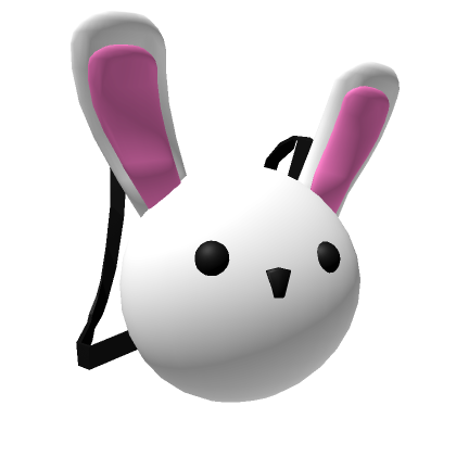 Roblox Item cute kawaii bunny backpack