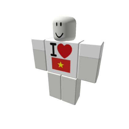 I Love Vietnam Shirt Roblox Png