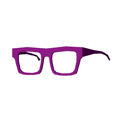 Purple shop nerd glasses