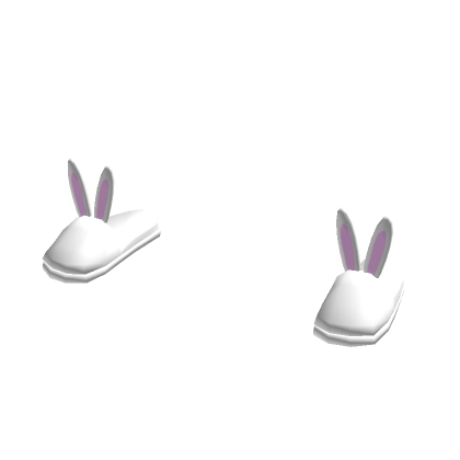 Bunny hotsell slippers roblox