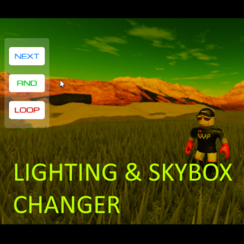 Demo game of 'Lighting & SkyBox Changer GUI Adder'