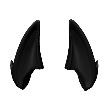 Roblox Item Black Bat Ears