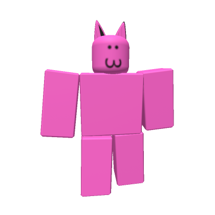 Roblox Item Pink Cat