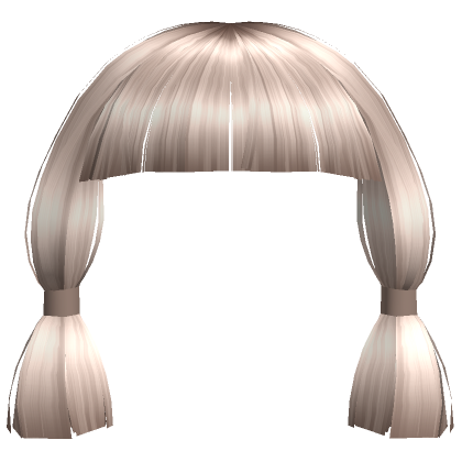 Short Two-Tone Cyber Girl Hair in Black & Blonde's Code & Price - RblxTrade
