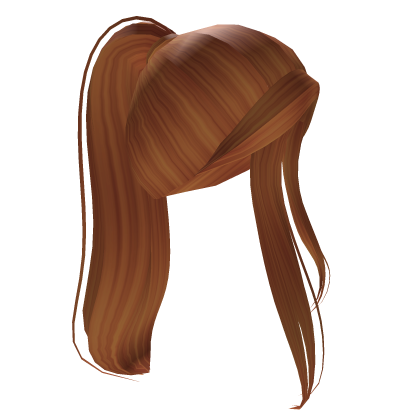 Roblox Item Classy Ginger High Ponytail