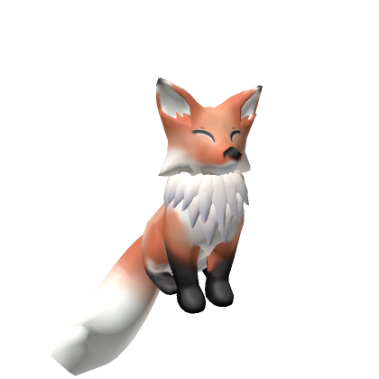 Roblox Item Friend Fox Friend - Red