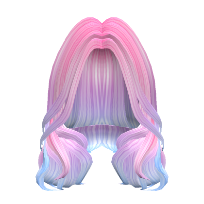 Skyblue Fine Idol Hair - Roblox
