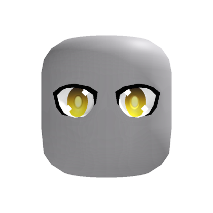 Mouthless Yellow Eyed Anime - Roblox