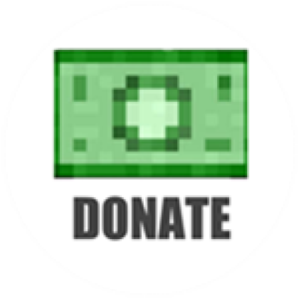 Here is a logo for my game's donate gamepass! by AlexButRoblox on