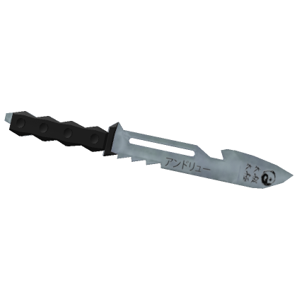Roblox Item Military Survival Knife at The Waist