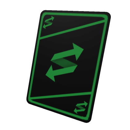 Green UNO Reverse Card | Greeting Card