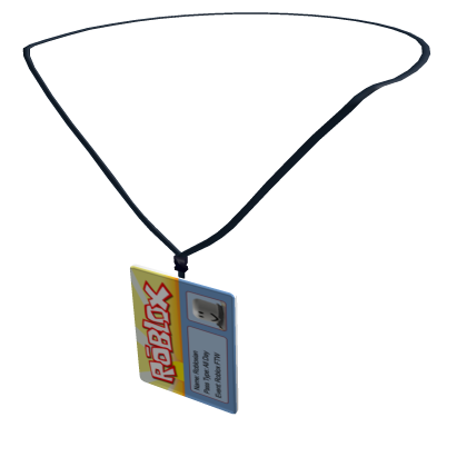 Roblox Id Card