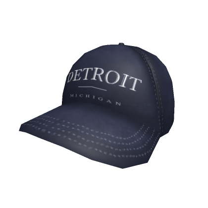 Roblox Item Slogan Cap - Detroit