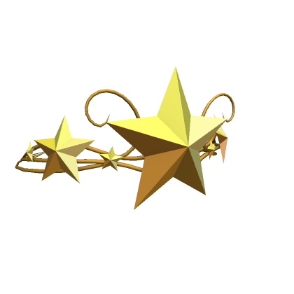 Roblox Item Golden Star Tiara