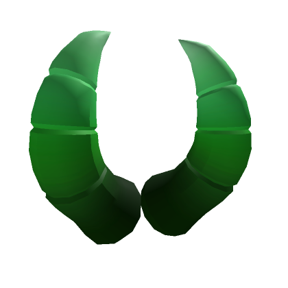 Green & Black Fragmented Horns