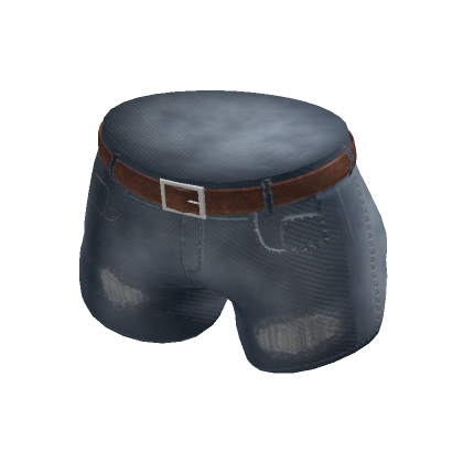 shorts denim ripped Roblox
