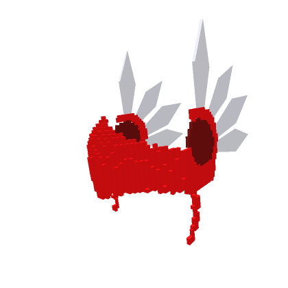 Valkyrie rouge 8 bits (Valk) - Roblox