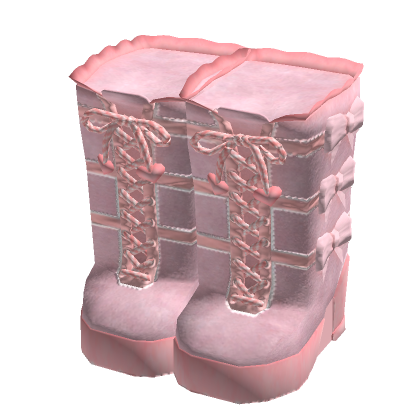 Roblox Item 3.0 Pink Gothic Thigh-High Boots