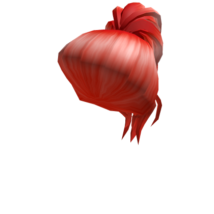 Roblox Item Berry Red High Ponytail